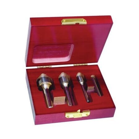Morse Countersink Set, Series 5752, 14 Minimum Head Diameter, 1 Maximum Head Diameter, 60 deg Maximum 50638